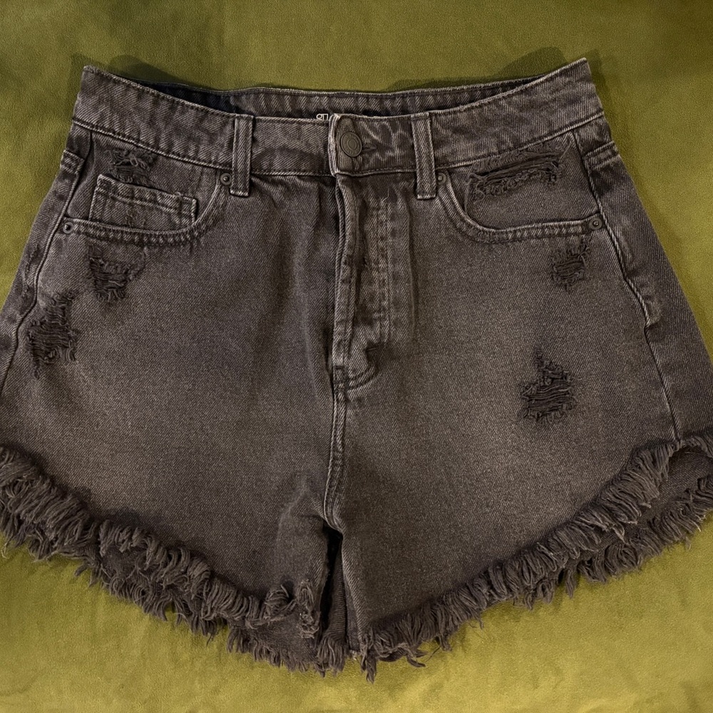 Wild Fable Black Denim Shorts